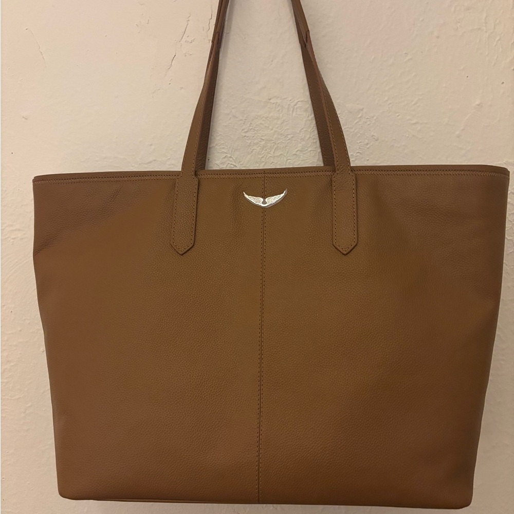 Zadig & Voltaire Tan Leather Tote